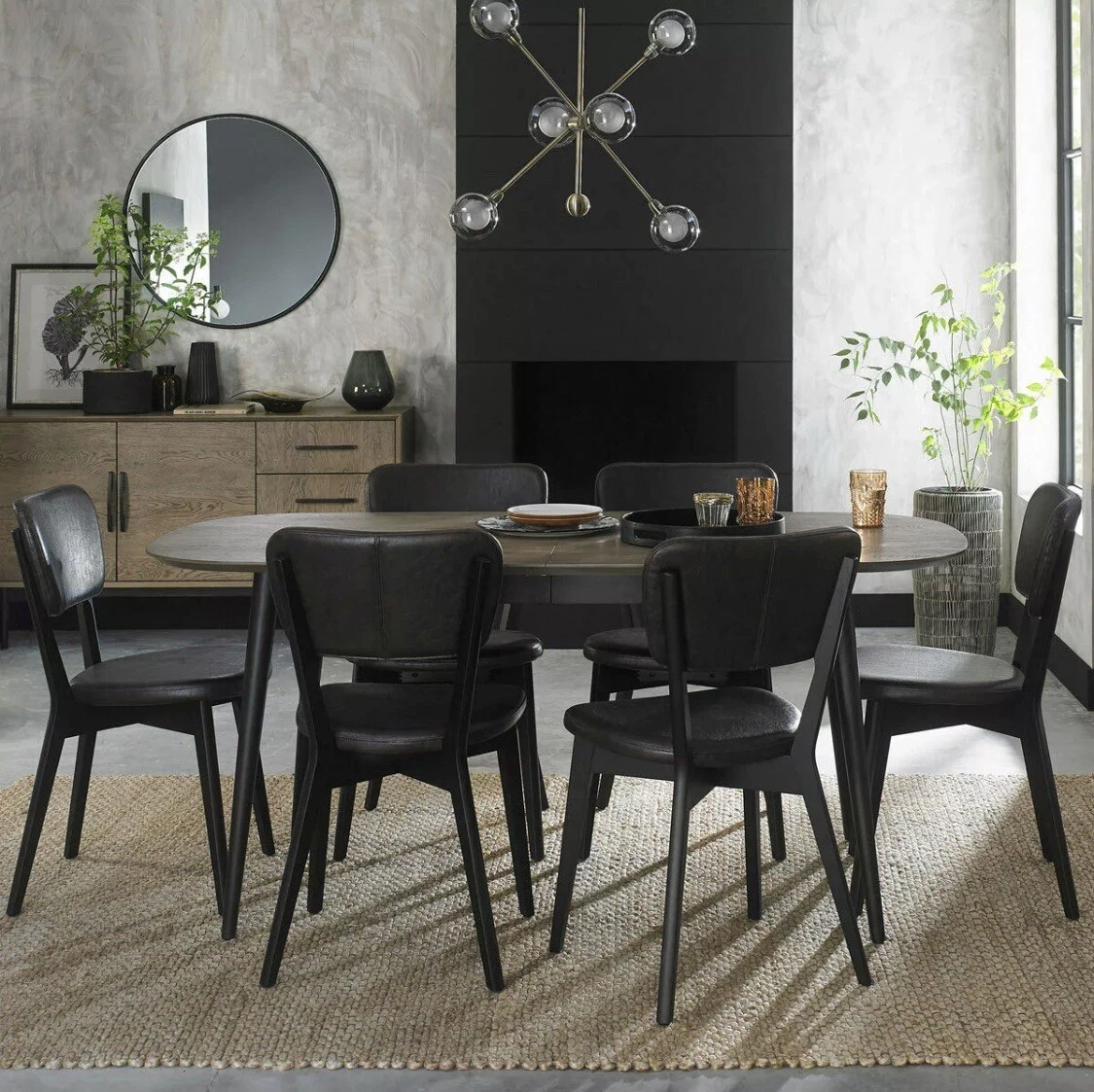 Bentley Designs Weathered Vintage Oak Dining Table